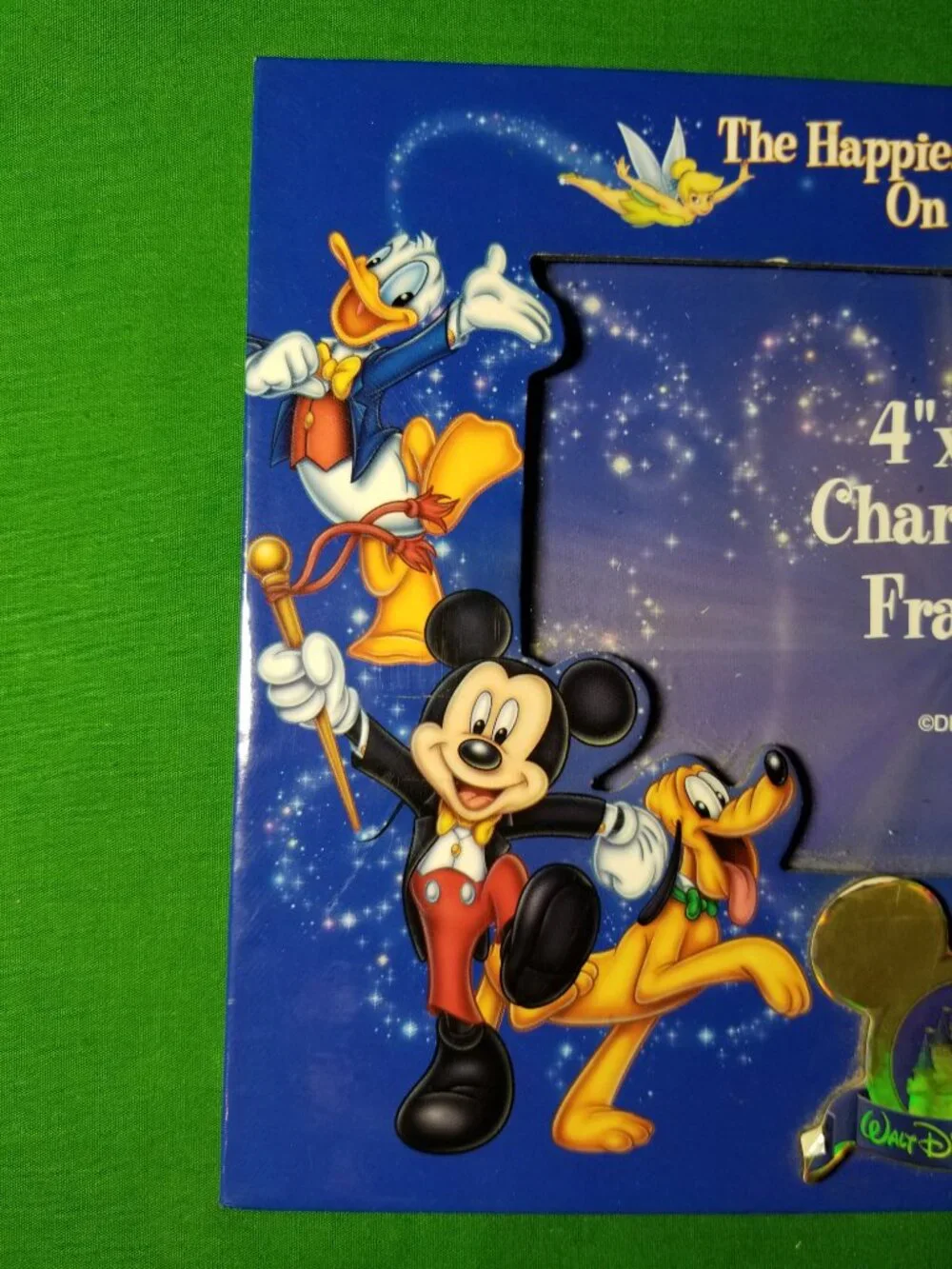 Vintage 2006 Walt Disney World Photo Frame 4x6 Character Frame Mickey & Friends